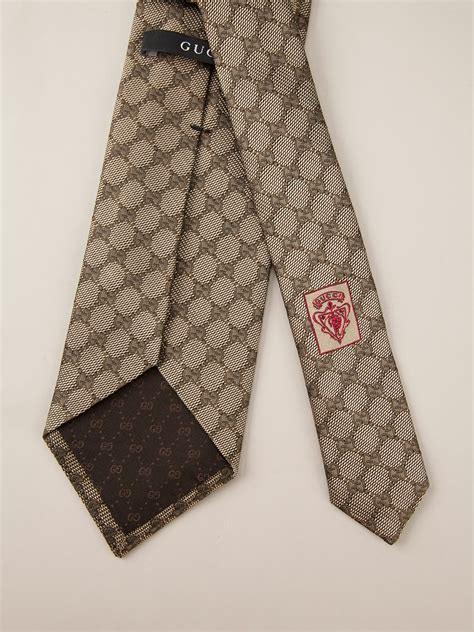 gucci tie fake|gucci formal ties.